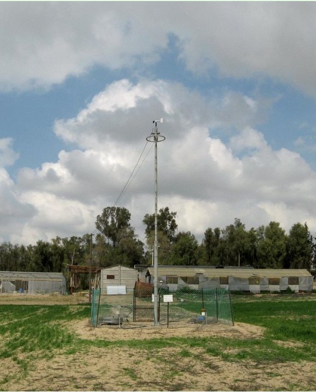תחנת מדידה אוטומטית, המשמשת ככלי לחישוב ההתאדות